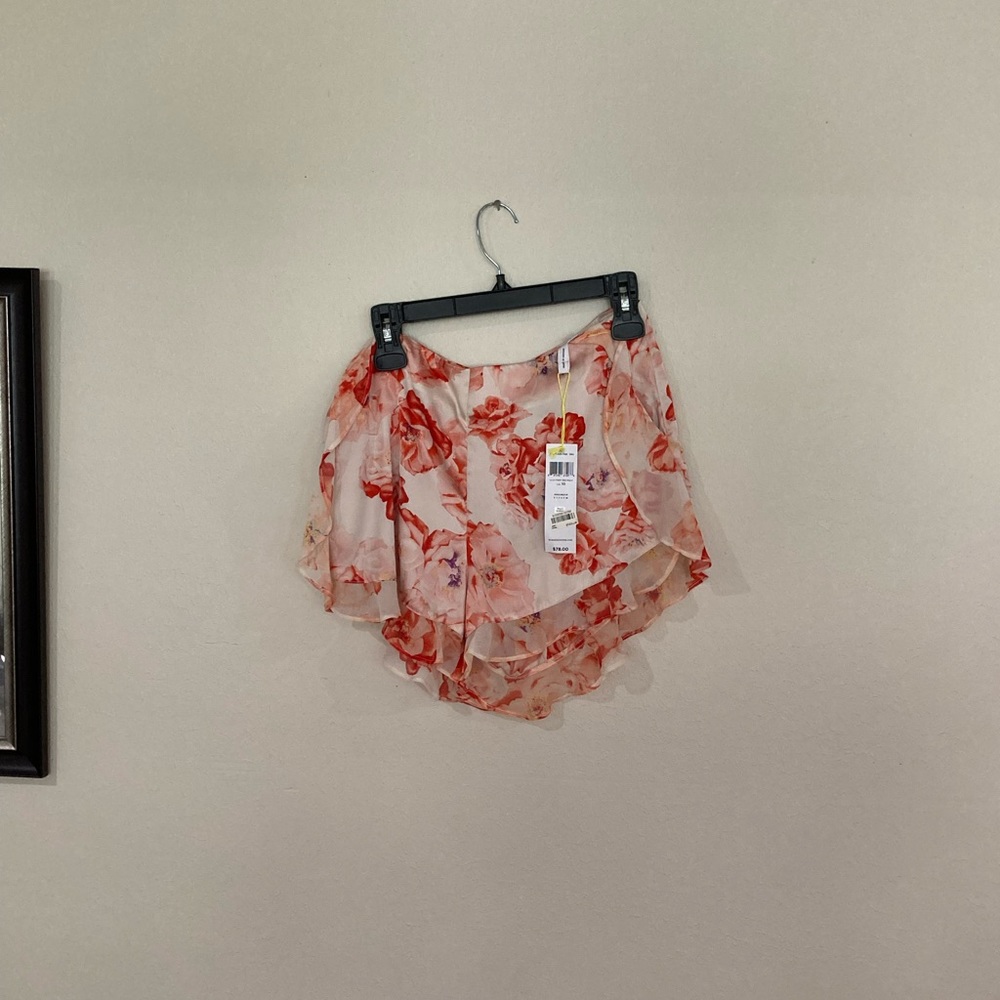 Fun floral shorts